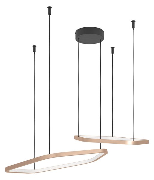 Függőlámpa Stars of Light, Estrella, dimmable, Bronz / Öreg Sárgaréz, Nappali, Alumínium, Modern