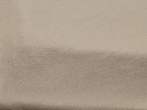 Jersey világosbarna lepedő gyerekágyhoz 70 x 140 cm