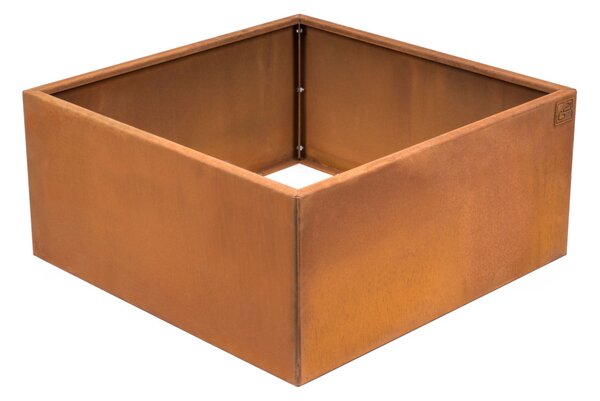 G21 Corten magaságyás, 70 × 32 × 70 cm