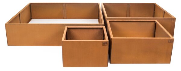G21 50 x 32 x 50 cm, Corten magaságyás