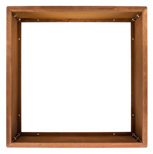 G21 Corten magaságyás, 70 × 32 × 70 cm