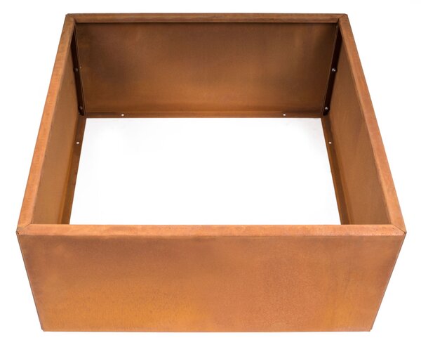 G21 Corten magaságyás, 70 × 32 × 70 cm