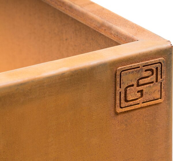 G21 50 x 32 x 50 cm, Corten magaságyás