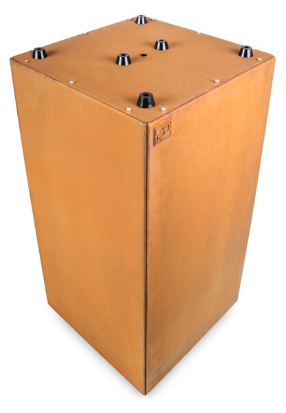 G21 Corten Square virágláda, 50 x 100 x 50 cm