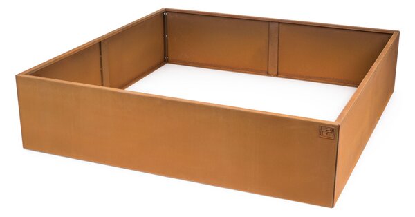 G21 Corten magaságyás, 132 × 32 × 132 cm