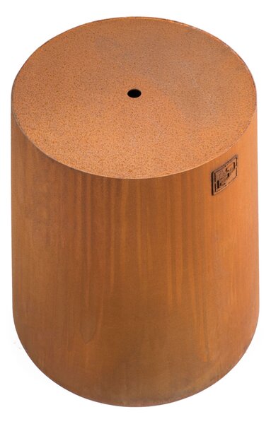 G21 Corten Round virágláda, 45 x 50 cm