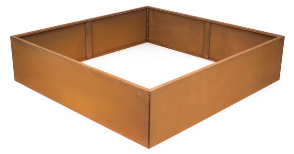 G21 Corten magaságyás, 132 × 32 × 132 cm