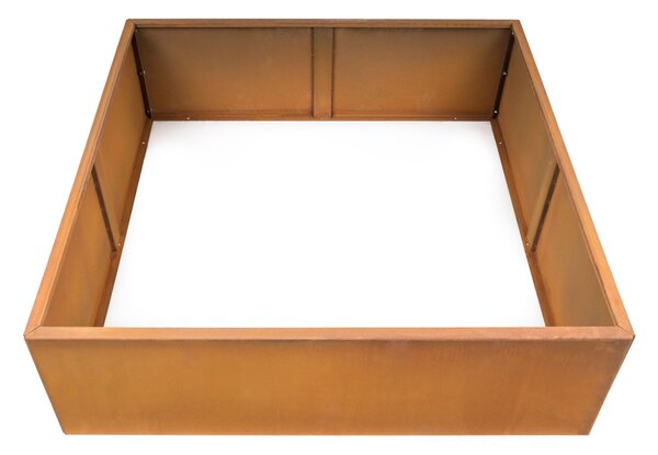G21 102 x 32 x 102 cm, Corten magaságyás