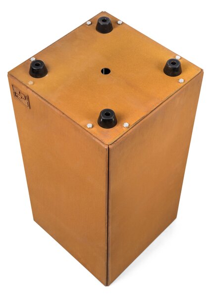 G21 Corten Square virágláda, 30 x 60 x 30 cm