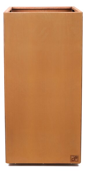 G21 Corten Square virágláda, 50 x 100 x 50 cm