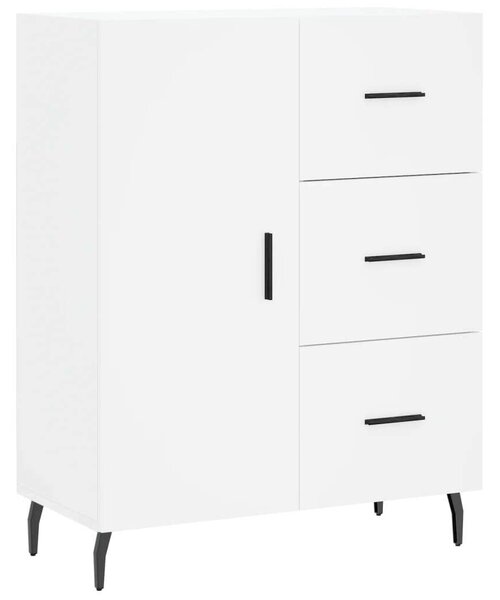 VidaXL Fehér Fa Tálalószekrény - 70x34x90 cm