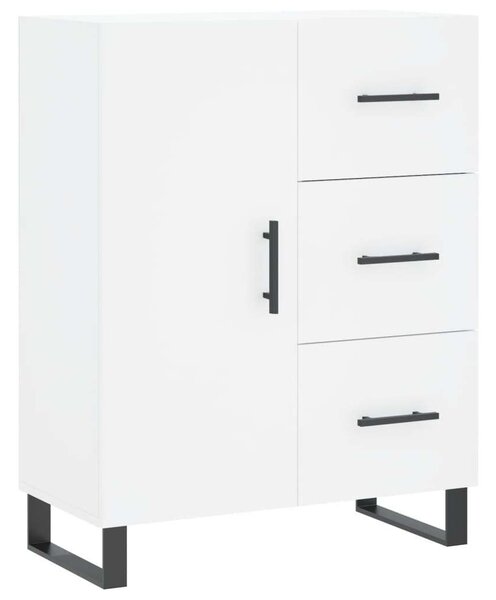 VidaXL Fehér Fa Tálalószekrény - 70x34x90 cm