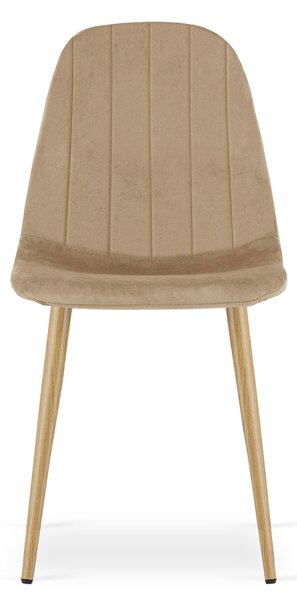 Étkezőszék PADVA VELVET, barna