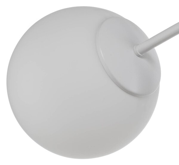 EMIBIG LIGHTING Pregos 4 mennyezeti világítás, izzós, fehér, dimmelhető, Fehér / opál, Folyosó, fém, Modern