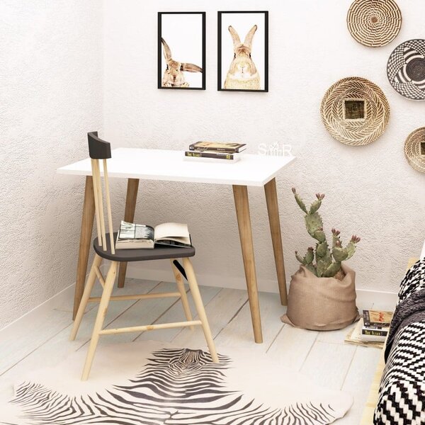 Lery fehér íróasztal 80 x 74 x 60 cm