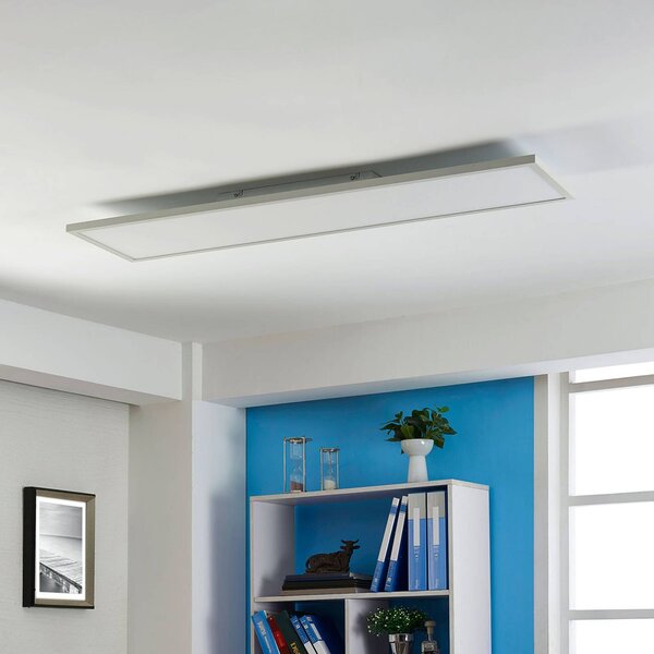 Arcchio LED panel Philia, CCT, 120 cm, 51 W, dimmelhető, Fehér / opál, Nappali / Étkező, Műanyag, Modern