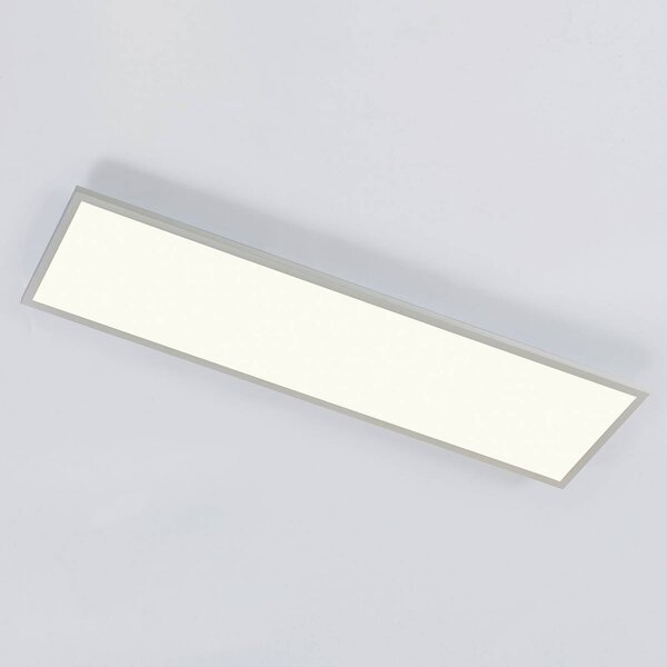 Arcchio LED panel Philia, CCT, 120 cm, 51 W, dimmelhető, Fehér / opál, Nappali / Étkező, Műanyag, Modern