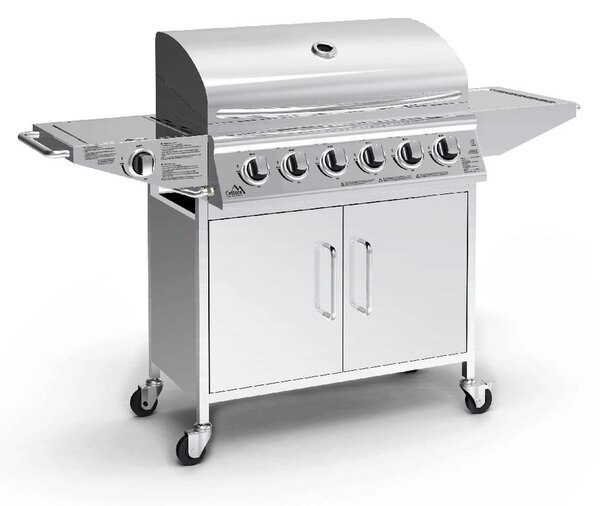 Manhattan gurulós kerti gáz grillsütő - Cattara