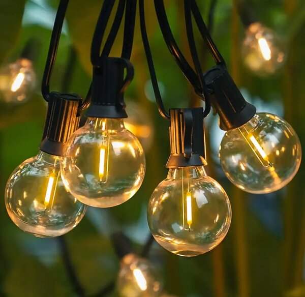 JAKS Kültéri LED fényfüzér 20 LED, 15 m