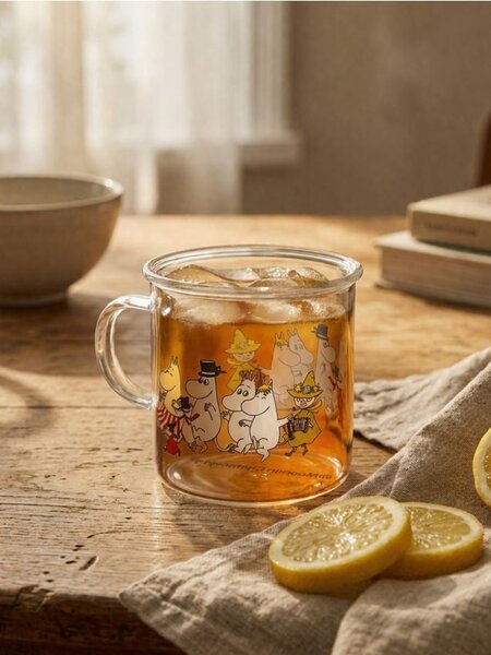 Sinsay - Üveg bögre füllel The Moomins - többszínű