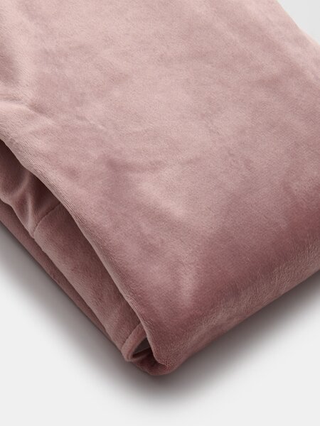 Sinsay - Velúr függöny szalagos felfüggesztéssel - pasztellpink