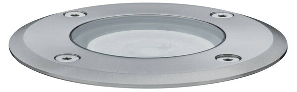 Paulmann LED padlóba süllyesztett spotlámpá Special, IP67, Ø 11 cm, Alu / szürke / cink, Rozsdamentes acél