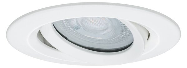 Paulmann Nova LED süllyesztett spotlámpa, dimmelhető, IP65, fehér, dimmelhető, Fehér / opál, Nappali / Étkező, Alumínium, Modern