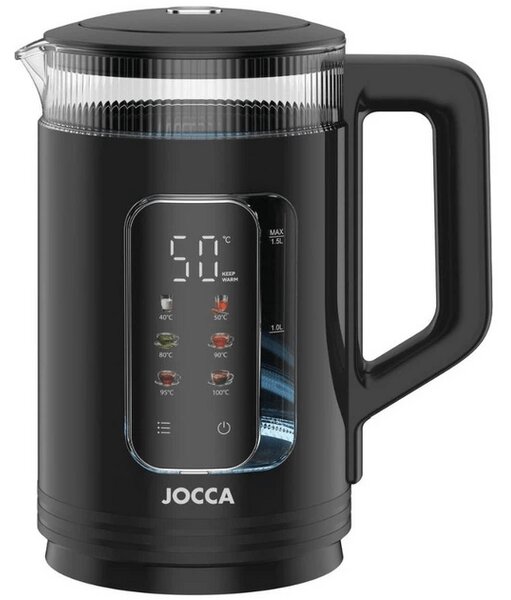 Jocca 2894N Easy Touch Vízforraló, fekete