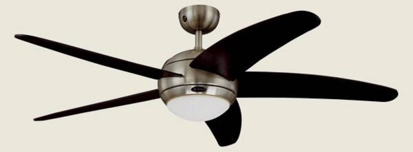 Westinghouse Bendan ventilátor távirányítóval, Sötét fa, Fa, Modern