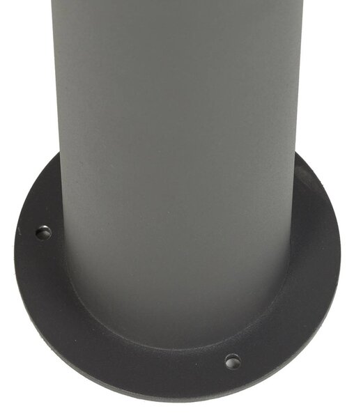 Lucande kültéri világítás, antracit, fém, magasság 220 cm, dimmelhető, Fekete, Alumínium, Modern