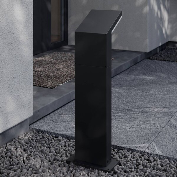 Arcchio LED-es útvilágítás Yolena, 60 cm, antracit, alumínium, Fekete, Alumínium, Modern