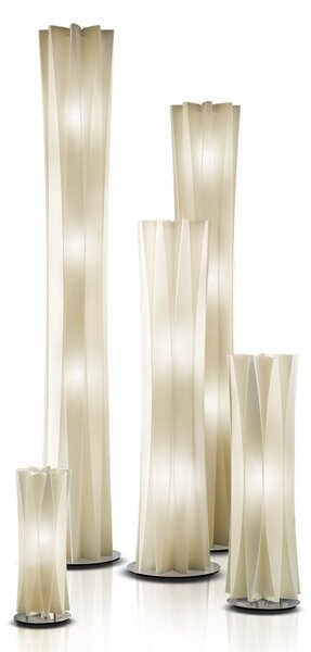 Slamp Bach álló világítás, magasság 161 cm, arany, dimmelhető, Sárgaréz / arany, Nappali / Étkező, Műanyag, Dizájn