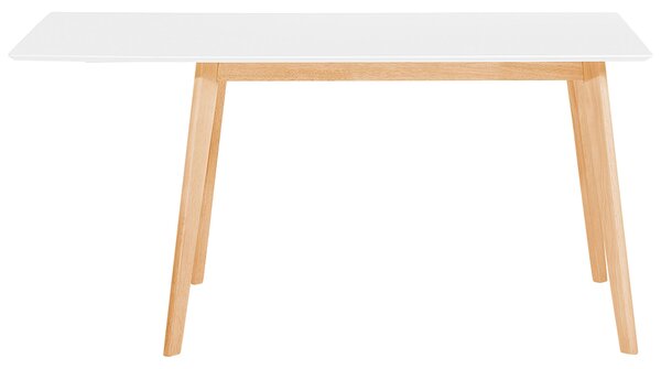 Kihúzható étkezőasztal MEDIO Fehér 120/155 cm 80 cm