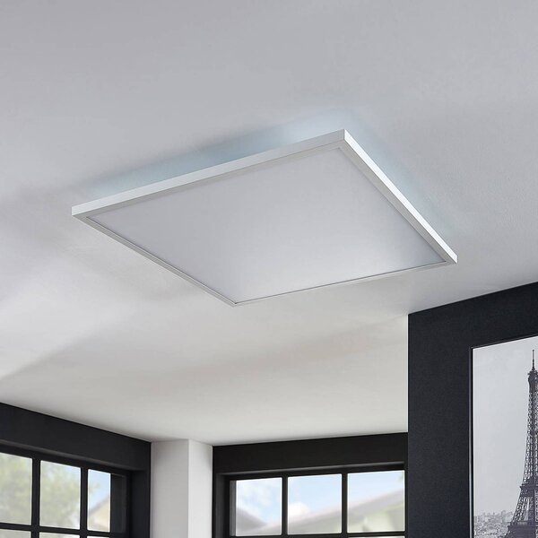 Arcchio LED panel Brenda, 60 cx cm, CCT, távvezérléssel, dimmelhető, Fehér / opál, Nappali / Étkező, Modern