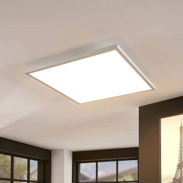 Arcchio LED panel Brenda, 60 cx cm, CCT, távvezérléssel, dimmelhető, Fehér / opál, Nappali / Étkező, Modern