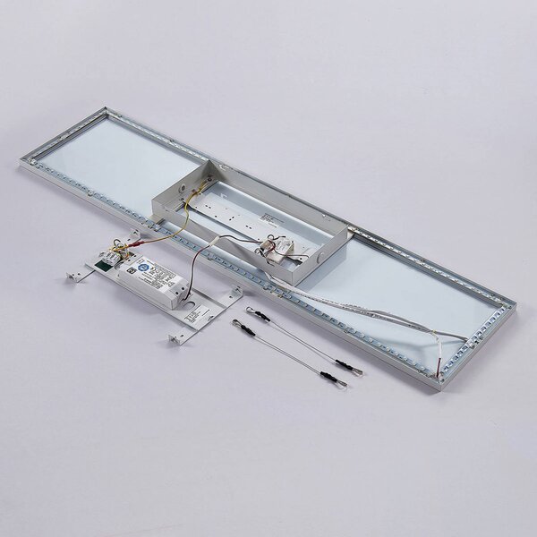 Arcchio LED panel Brenda, 120 x 30 cm, CCT, távvezérléssel, dimmelhető, Fehér / opál, Nappali / Étkező, Modern