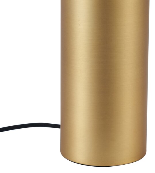 Modern asztali lámpa sárgaréz 24 cm - Cylinder