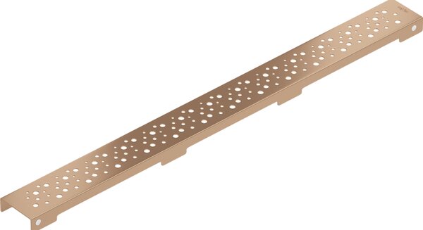 Mexen Flat, lineáris padlóösszefolyó 70 cm, matt réz, 1C21070