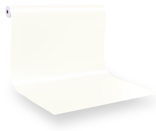 Fehér öntapadó fólia nagy fedőképességgel - fényes, szélessége 47 cm