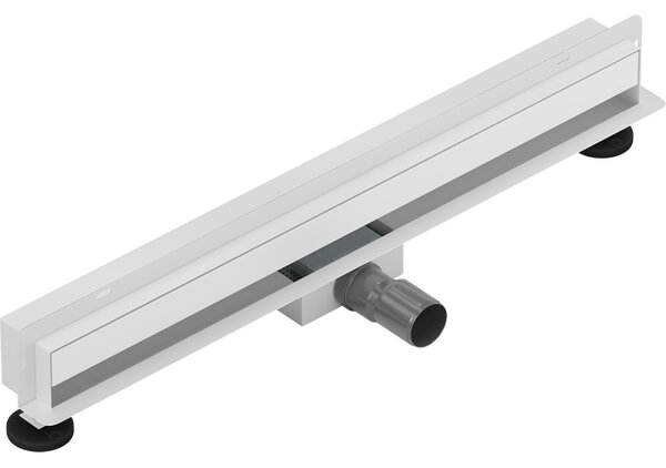 Mexen Flat Wall, fali zuhanyfolyóka 2 az 1-ben, 50 cm, fehér, 1230050