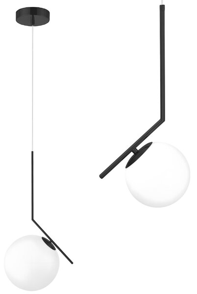 Mennyezeti lámpa G107-1W BLACK WHITE