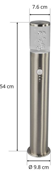 Lindby Belen mozgásérzékelős lámpa LED-del, Modern