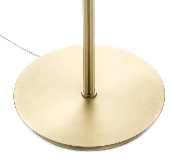 Trio Lighting Állítható magasságú állólámpa Lyon húzókapcsolóval, Sárgaréz / arany, Nappali / Étkező, fém, Modern