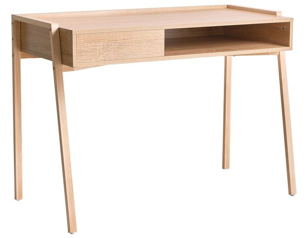 Íróasztal KOFOTEN 107 cm 48 cm Világosbarna