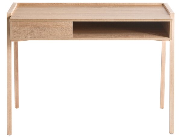 Íróasztal KOFOTEN 107 cm 48 cm Világosbarna