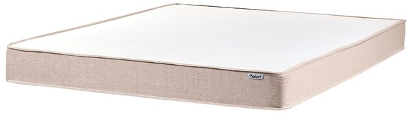 Fejtámla nélküli boxspring ágy COUNTESS 140 x 200 cm Bézs