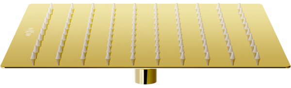 Mexen Slim rozsdamentes acél zuhanyfej 25 x 25 cm, arany, 79125-50