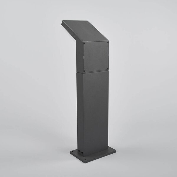 Arcchio LED-es útvilágítás Yolena, szenzoros, 60 cm, antracit, Fekete, Alumínium, Modern