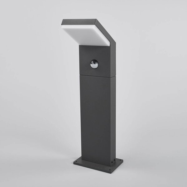 Arcchio LED-es útvilágítás Yolena, szenzoros, 60 cm, antracit, Fekete, Alumínium, Modern