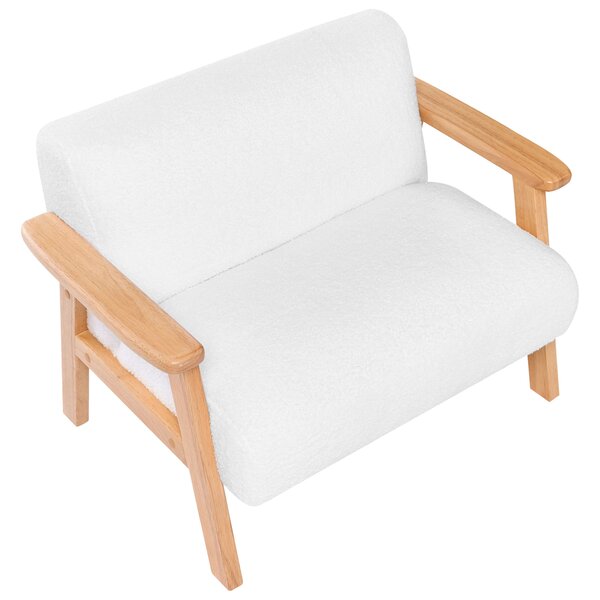 Gyerekkanapé LALMO Buklé Fehér